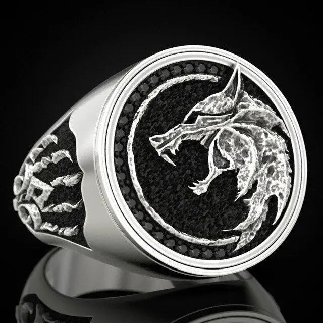BAGUE LOUP FENRIR - Viking Héritage