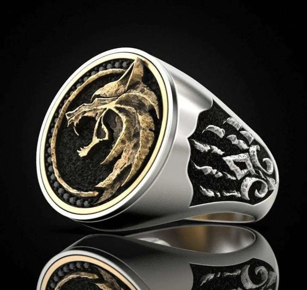 BAGUE LOUP FENRIR - Viking Héritage
