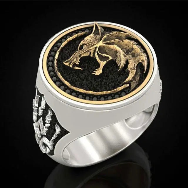 BAGUE LOUP FENRIR - Viking Héritage