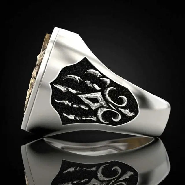 BAGUE LOUP FENRIR - Viking Héritage