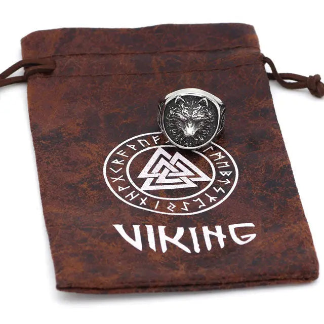 BAGUE LOUP HATI - Viking Héritage