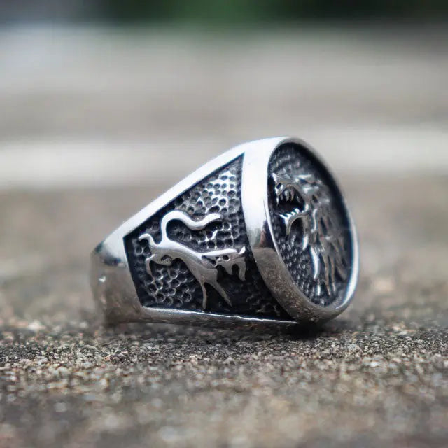 BAGUE LOUP VIKING - Viking Héritage