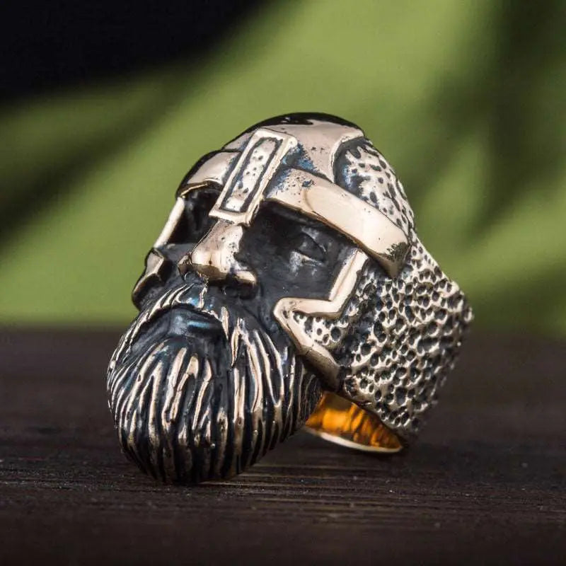 BAGUE ODIN (BRONZE MASSIF) - Viking Héritage