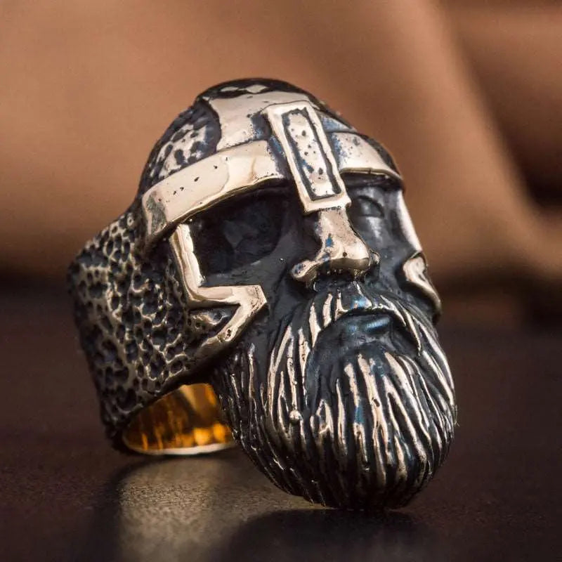 BAGUE ODIN (BRONZE MASSIF) - Viking Héritage