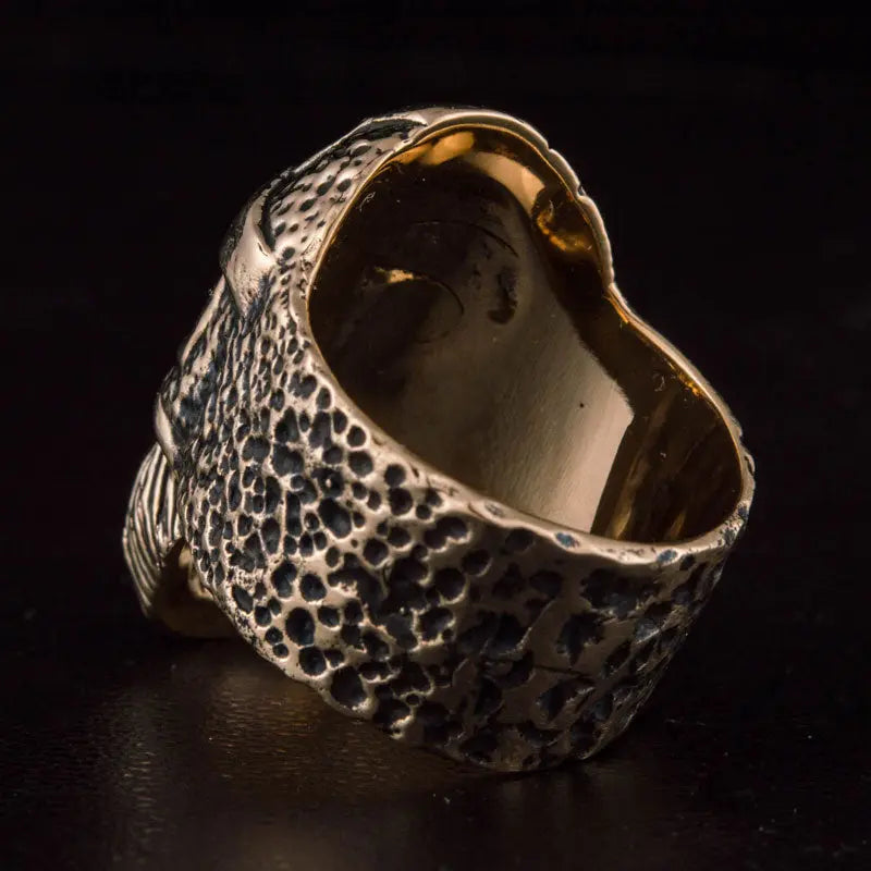 BAGUE ODIN (BRONZE MASSIF) - Viking Héritage