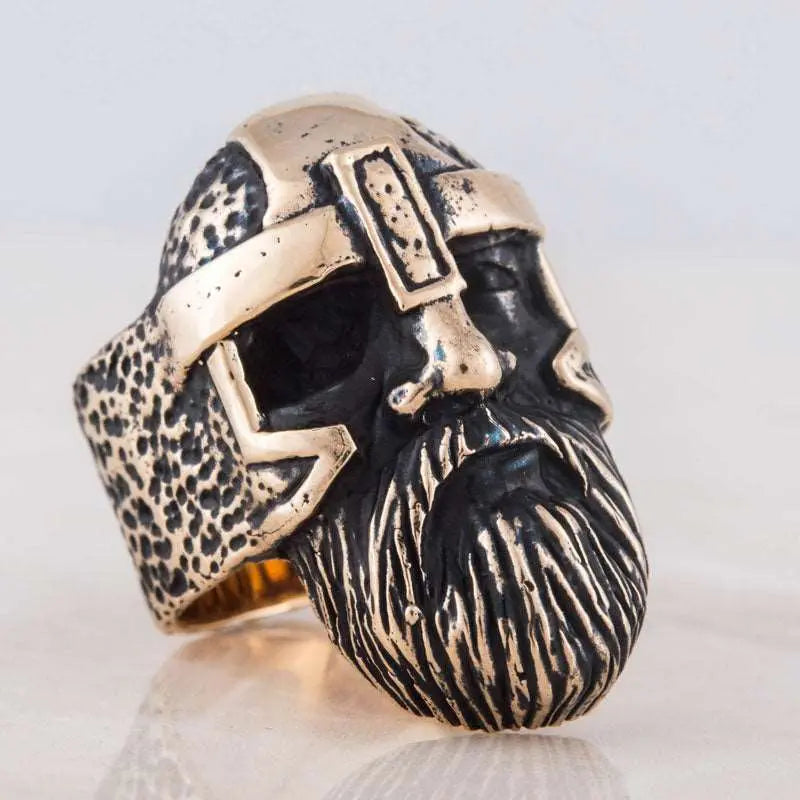 BAGUE ODIN (BRONZE MASSIF) - Viking Héritage