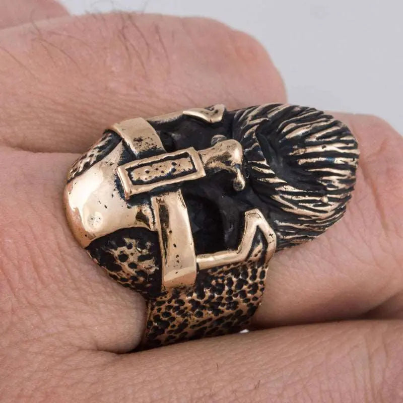 BAGUE ODIN (BRONZE MASSIF) - Viking Héritage