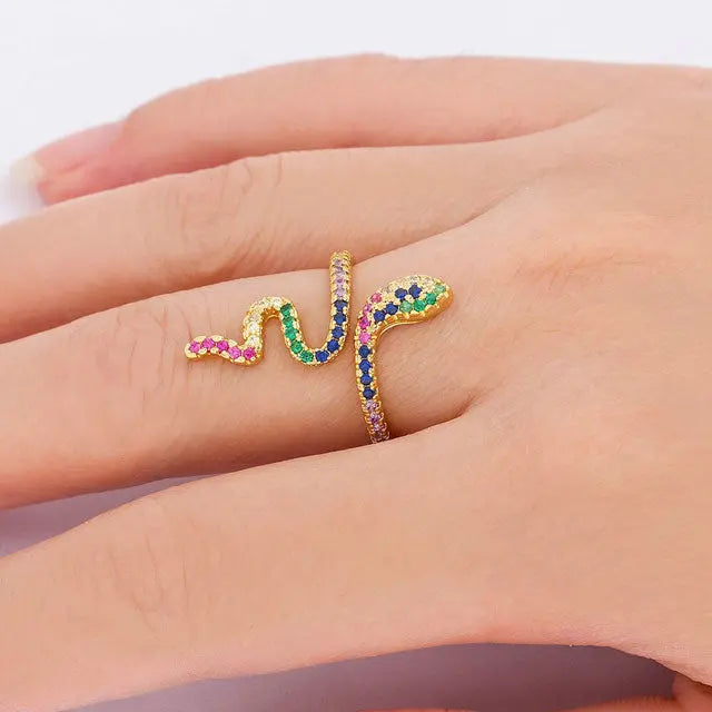 BAGUE SERPENT BIFROST - Viking Héritage