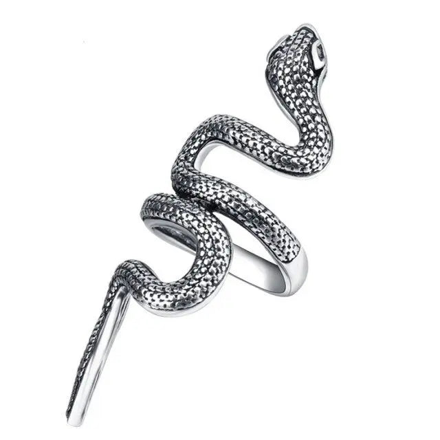 BAGUE SERPENT DOIGT ARTICULÉ - Viking Héritage