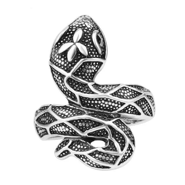 BAGUE SERPENT MAJESTUEUX - Viking Héritage