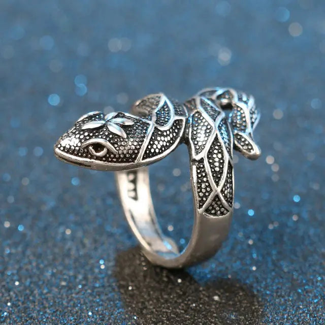 BAGUE SERPENT MAJESTUEUX - Viking Héritage