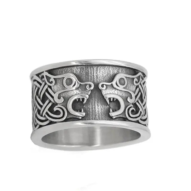 BAGUE SKÖLL ET HATI - Viking Héritage