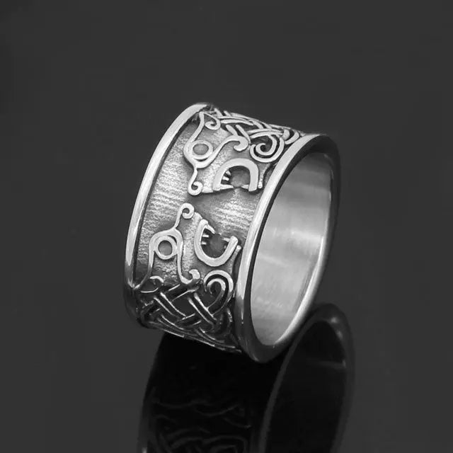 BAGUE SKÖLL ET HATI - Viking Héritage