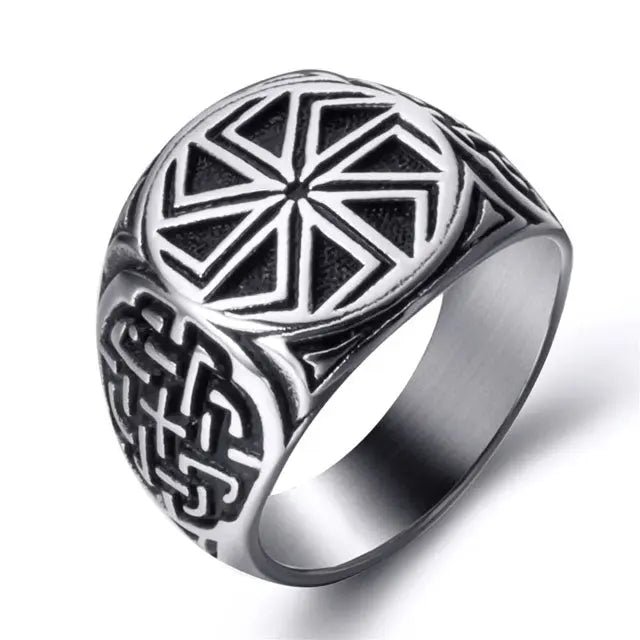 BAGUE SOLEIL NOIR - Viking Héritage