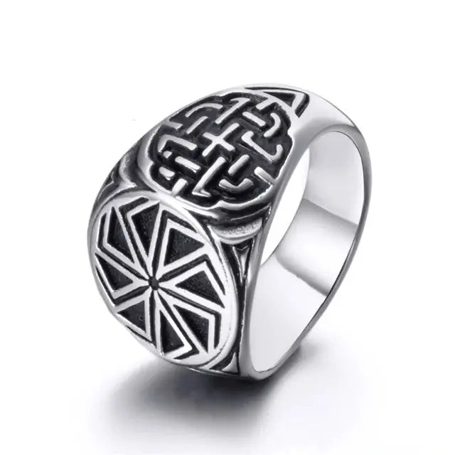 BAGUE SOLEIL NOIR - Viking Héritage