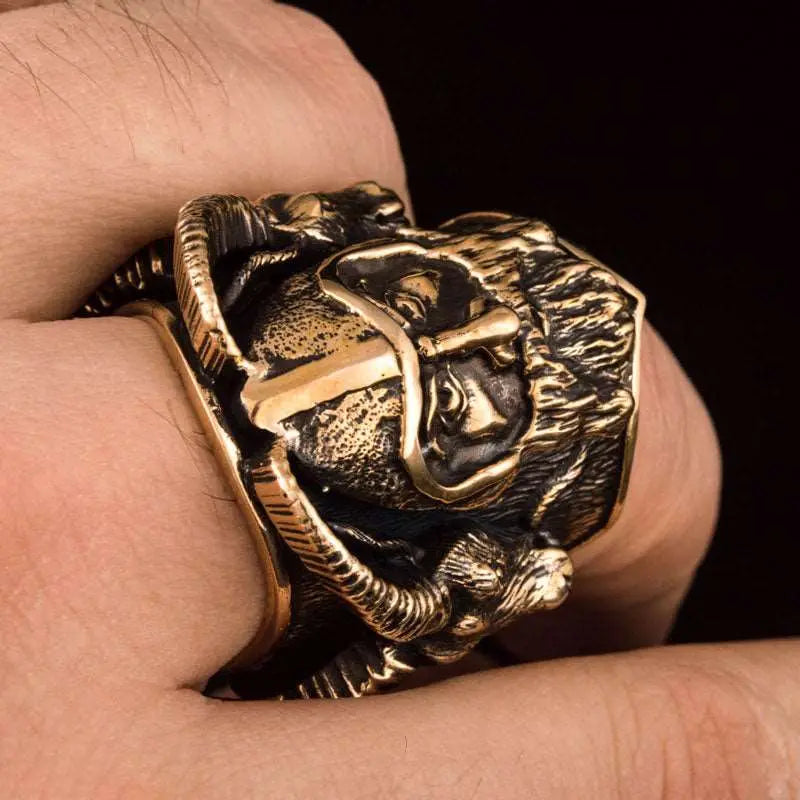 BAGUE THOR (BRONZE MASSIF) - Viking Héritage