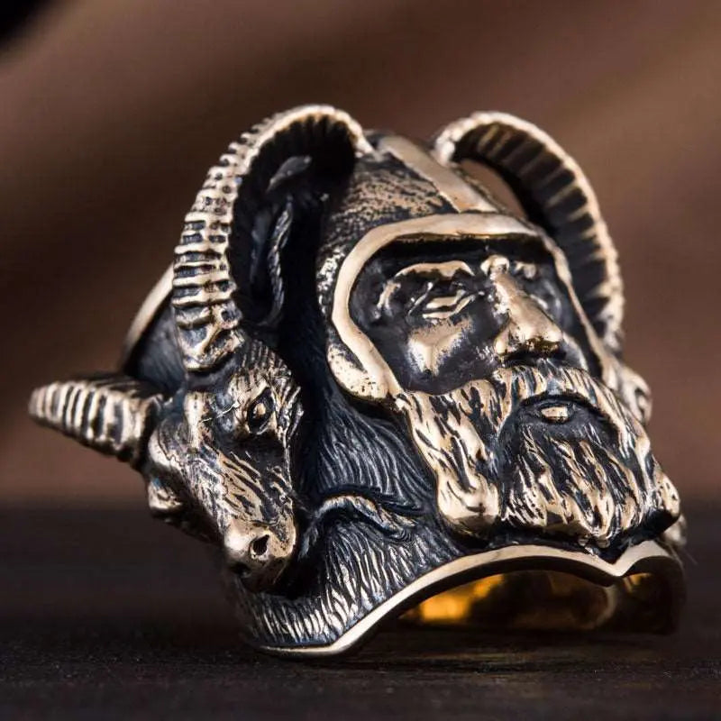 BAGUE THOR (BRONZE MASSIF) - Viking Héritage
