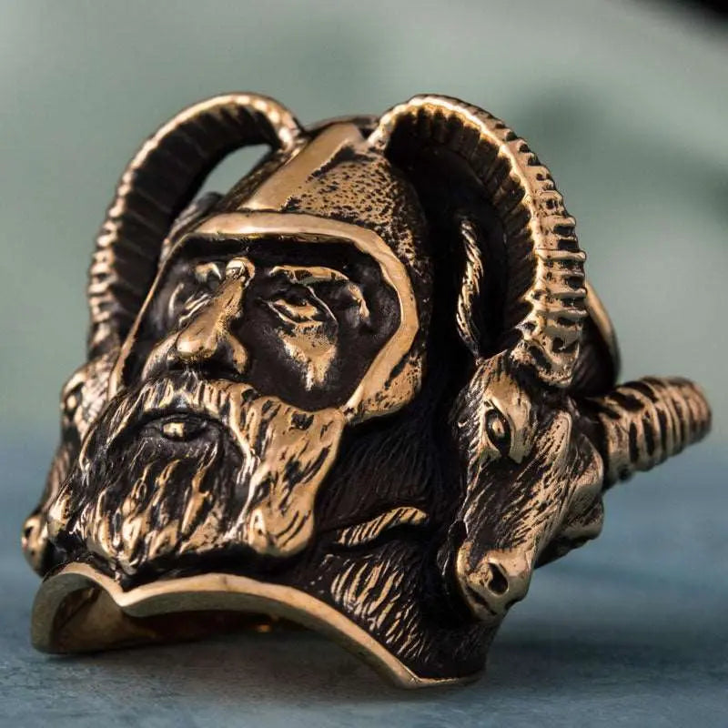 BAGUE THOR (BRONZE MASSIF) - Viking Héritage