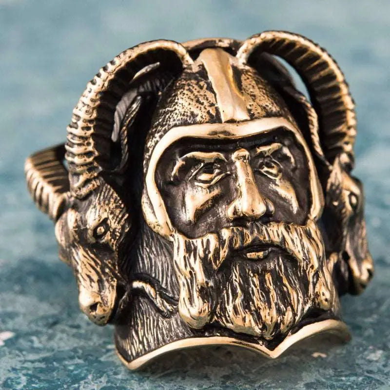 BAGUE THOR (BRONZE MASSIF) - Viking Héritage