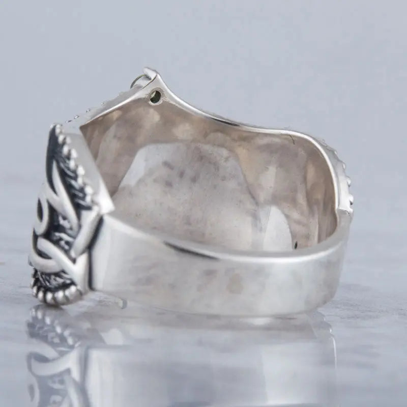 BAGUE TRISKÈL (ARGENT) - Viking Héritage