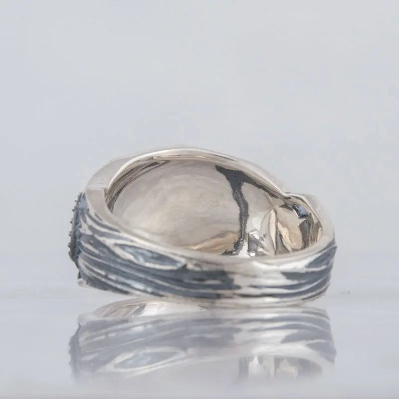 BAGUE VEGVISIR (ARGENT) - Viking Héritage