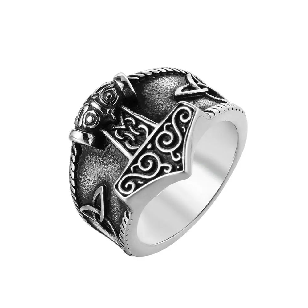 BAGUE VIKING MARTEAU DE THOR - Viking Héritage