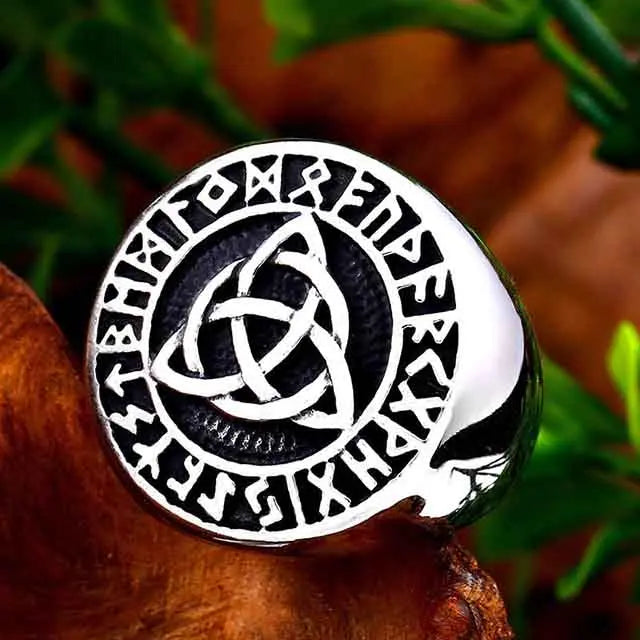 BAGUE VIKING TRIQUETRA - Viking Héritage