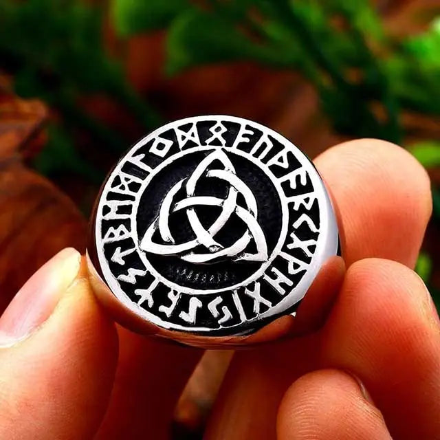 BAGUE VIKING TRIQUETRA - Viking Héritage