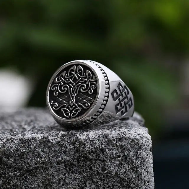 BAGUE VIKING YGGDRASIL - Viking Héritage