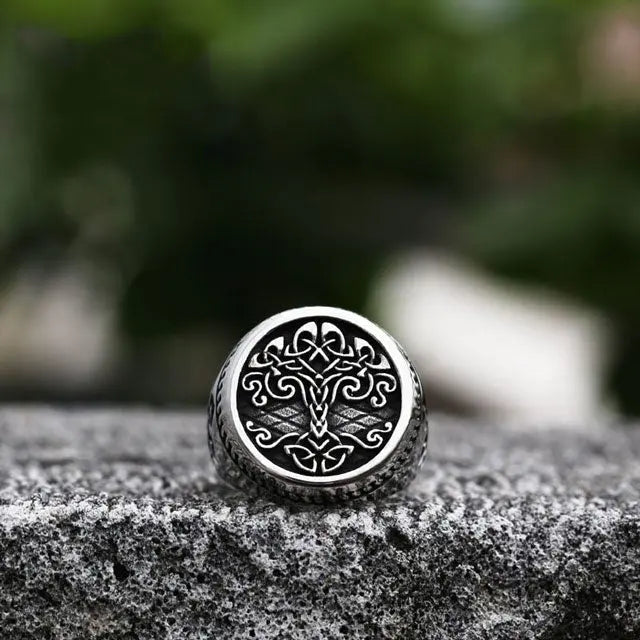 BAGUE VIKING YGGDRASIL - Viking Héritage