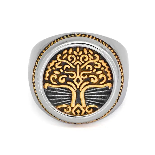 BAGUE YGGDRASIL - Viking Héritage