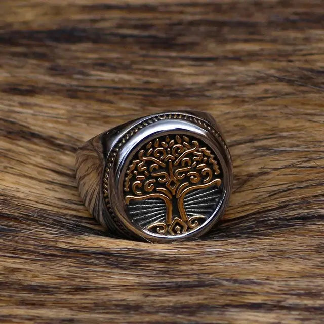 BAGUE YGGDRASIL - Viking Héritage