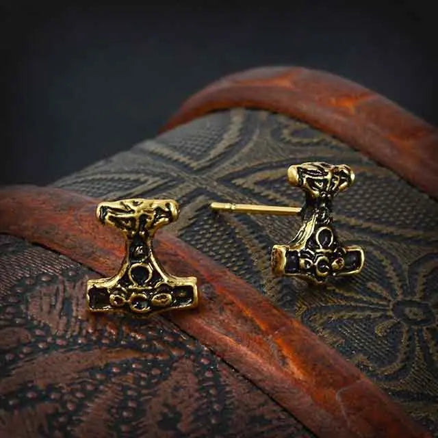 BOUCLES D'OREILLES MJOLNIR - Viking Héritage