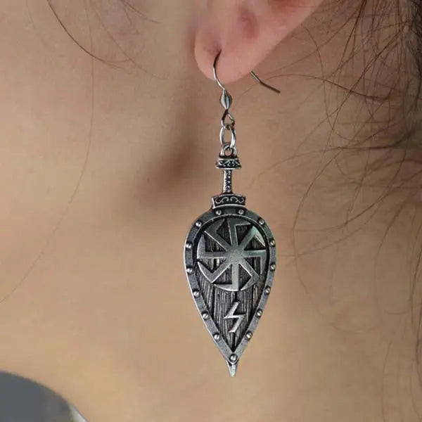 BOUCLES D'OREILLES SOLEIL PAGAN - Viking Héritage