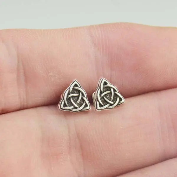 BOUCLES D'OREILLES TRIQUETRA - Viking Héritage