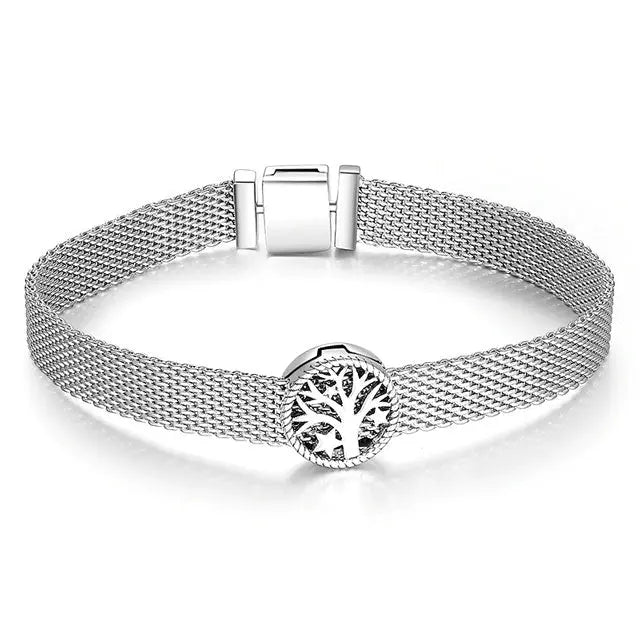 BRACELET ARBRE DE VIE CHARMANT (ARGENT) - Viking Héritage
