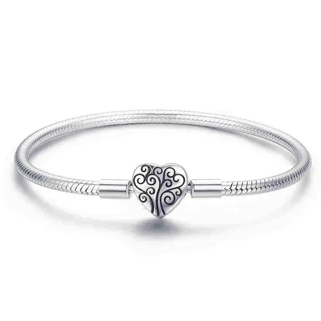 BRACELET ARBRE DE VIE ÉTERNITÉ (ARGENT) - Viking Héritage