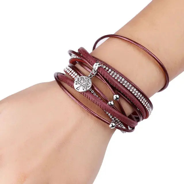 BRACELET ARBRE DE VIE SCANDINAVE - Viking Héritage