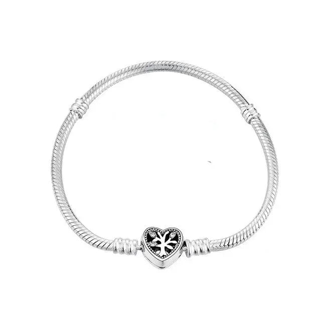 BRACELET ARBRE DE VIE SOURCE DE VIE (ARGENT) - Viking Héritage
