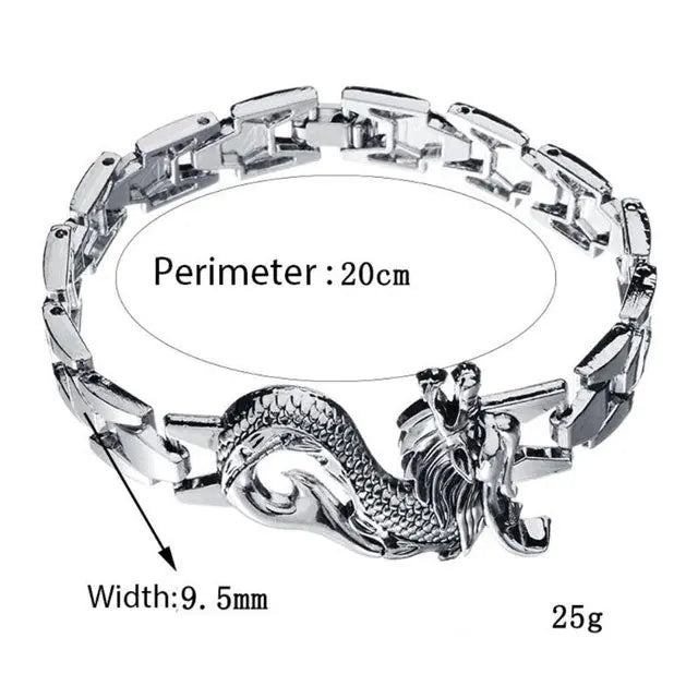 BRACELET DRAGON HOMME - Viking Héritage