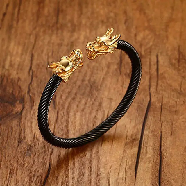 BRACELET DRAGON OUROBOROS - Viking Héritage