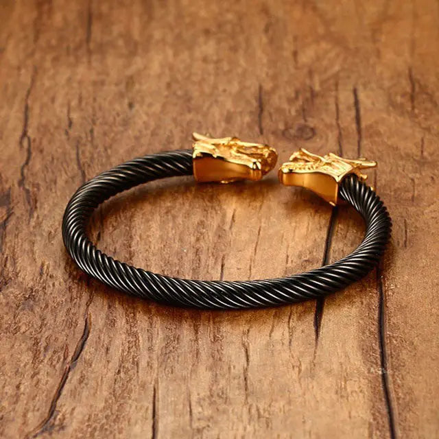 BRACELET DRAGON OUROBOROS - Viking Héritage