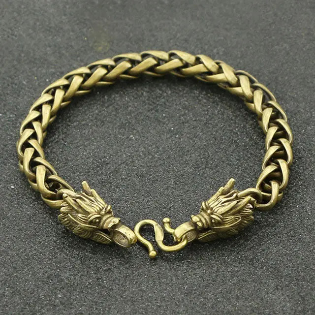 BRACELET DRAGON (BRONZE ANTIQUE) - Viking Héritage