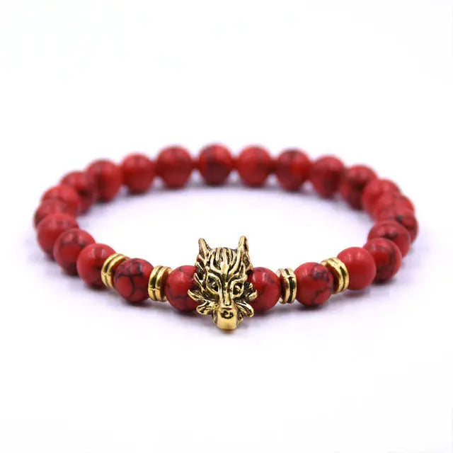 BRACELET DRAGON (PERLE) - Viking Héritage