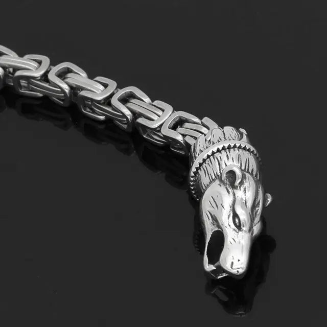 BRACELET LOUP HATI - Viking Héritage
