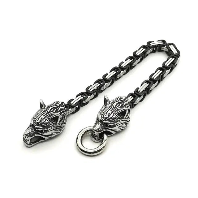 BRACELET LOUP VIKING GERI ET FREKI - Viking Héritage