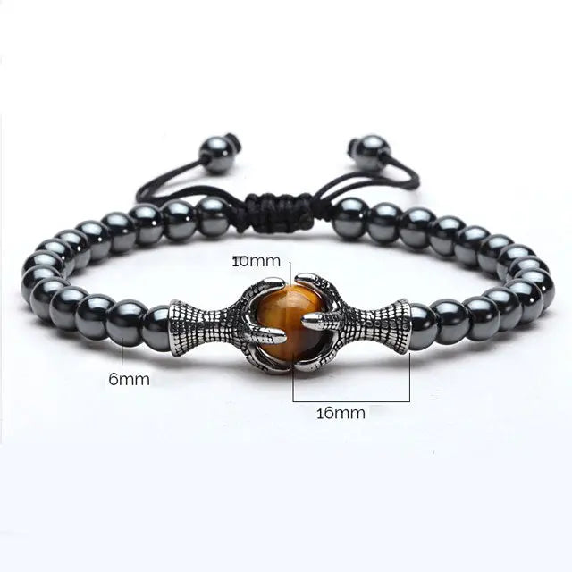BRACELET OEIL DE DRAGON (PERLES) - Viking Héritage