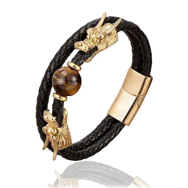 BRACELET PERLE DE DRAGON - Viking Héritage