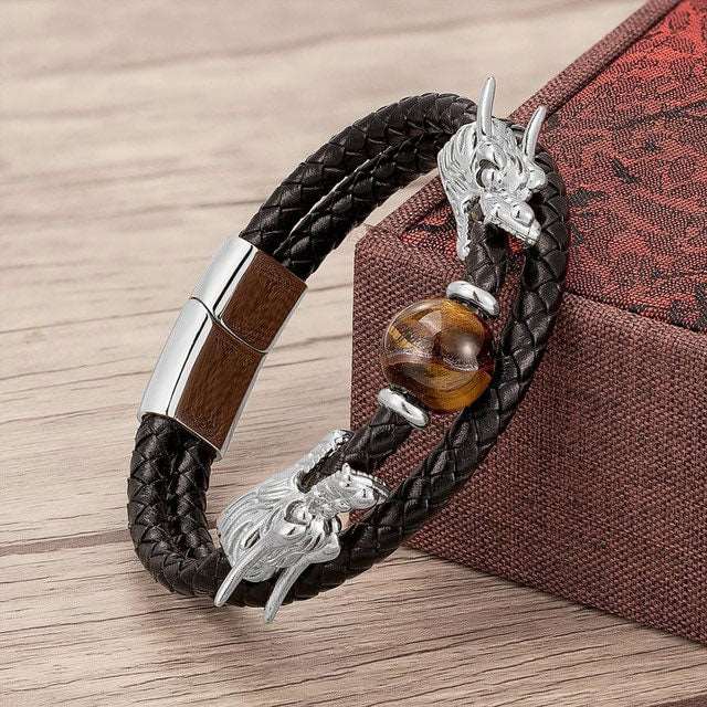 BRACELET PERLE DE DRAGON - Viking Héritage