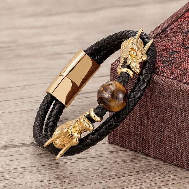 BRACELET PERLE DE DRAGON - Viking Héritage